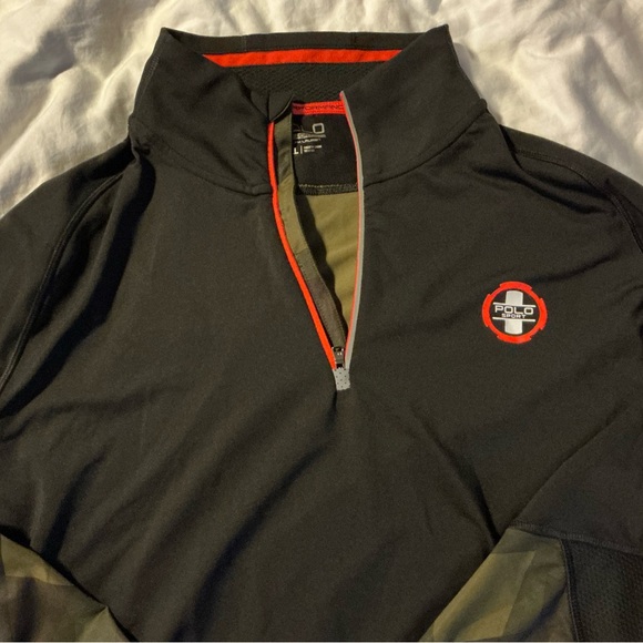 Polo by Ralph Lauren Black and Camouflage Sweatshirt - Picture 2 of 4